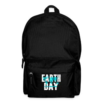 Earth Day Save The Earth - Backpack - black - Front