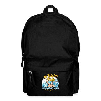 Water Polo The Art Of Controlled Chaos Ball Sports - Rucksack - Schwarz - Vorne
