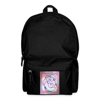 Favorite Human-Mother-Daughter-Sister-Girlfriend - Backpack - black - Front