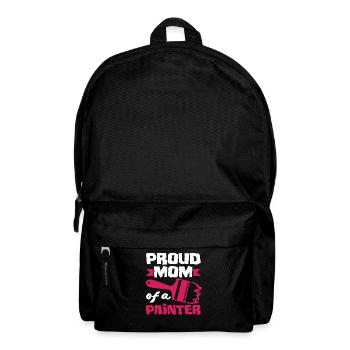 Proud Mom of a Painter - Backpack - black - Front