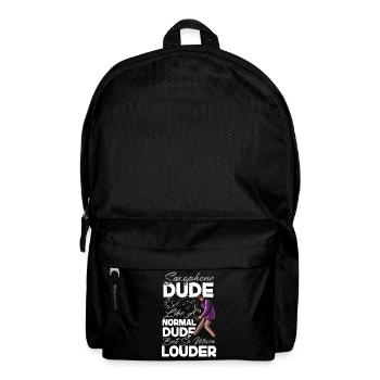 Saxophones Saxophones Dude Like A - Backpack - black - Front