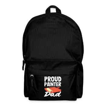 Proud painter dad - Backpack - black - Front