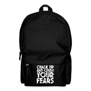 Bouldern Chalk Up Boulderer - Rucksack - Schwarz - Vorne