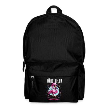 Kölle Alaaf Flamingo Party Fun in Style - Backpack - black - Front