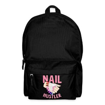 Nageltechniker Nail Artist Nail Tech - Rucksack - Schwarz - Vorne
