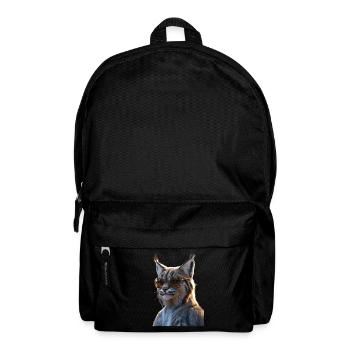 Lynx Chat sauvage Grands chats Chats Mignon Lynx - Sac à dos - noir - Devant