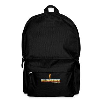 Saxophone Retro Vintage Saxophone - Rucksack - Schwarz - Vorne