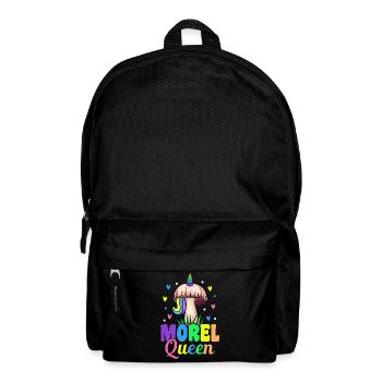 Morel Queen Funny Mycology Female - Backpack - black - Front