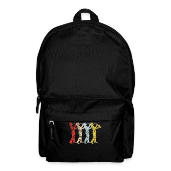 Saxophone Retro Vintage - Rucksack - Schwarz - Vorne