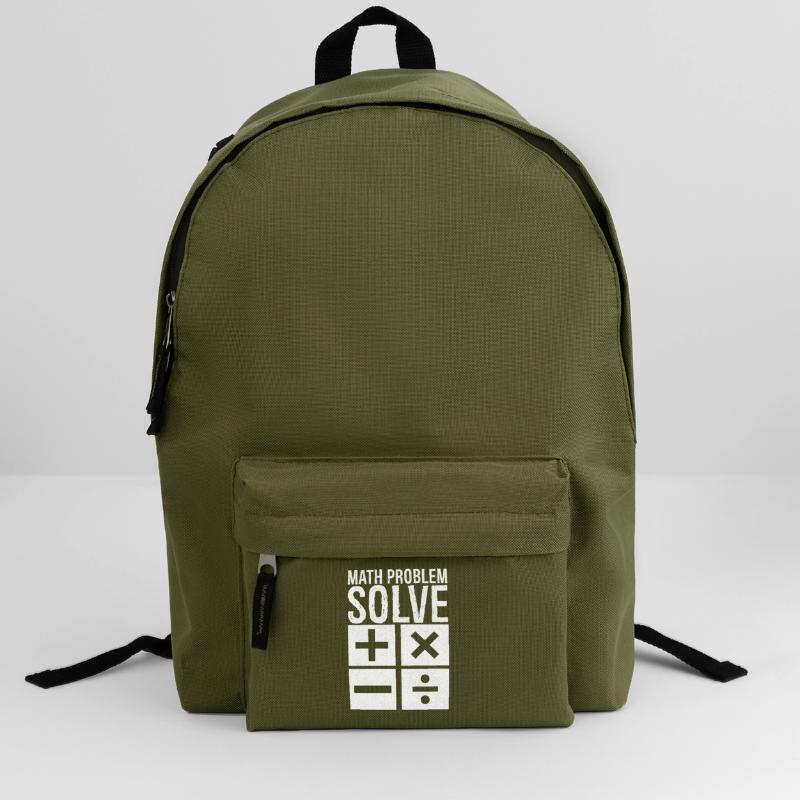 math problem solve Backpack
