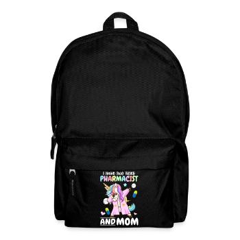 Pharmacist and mother Pharmacist Pharmacist - Backpack - black - Front