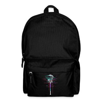 Lacrosse Stick 80s - Backpack - black - Front