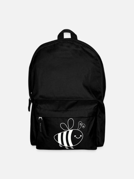 biene - Rucksack - Schwarz