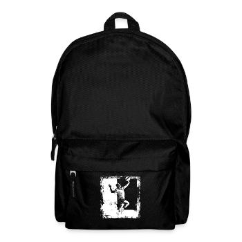 Croquis de joueur de volley-ball - Sac à dos - noir - Devant