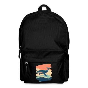 Whale - Backpack - black - Front