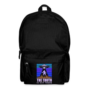 UFO-Bigfoot Yeti Sasquatch - Rucksack - Schwarz - Vorne