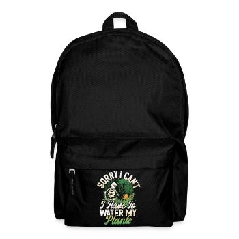 Gartenpflanzen Gärtner Gartenliebhaber Pflanzung - Rucksack - Schwarz - Vorne