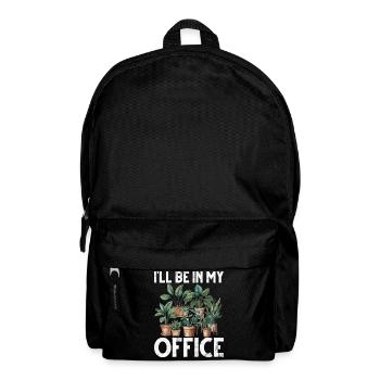 Gartenpflanzen Gärtner Gartenliebhaber Pflanzung - Rucksack - Schwarz - Vorne