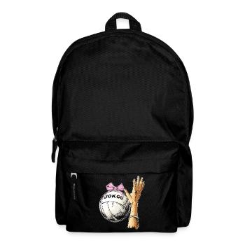 Coquettish Bow Jokgu Mother's Day Pink Bow - Backpack - black - Front