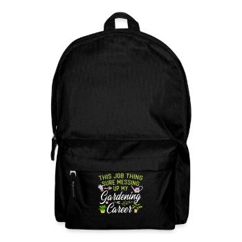 Plant Lover Gardening This Job - Rucksack - Schwarz - Vorne