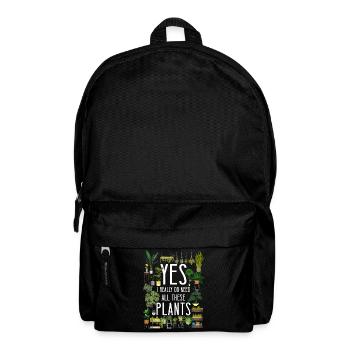 Plant Lover Gardening Yes, I - Backpack - black - Front