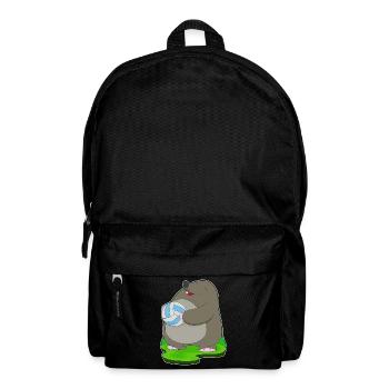 Mole Volleyball Player Volleyball - Backpack - black - Front
