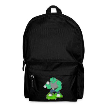 Schildkröte Bodybuilder Hantel Bodybuilding - Rucksack - Schwarz - Vorne