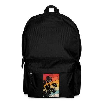 Amoureux des plantes jardinage rétro - Sac à dos - noir - Devant