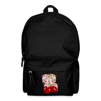 Japan Kish Blossom Cherries Cherry Fruit Fruit - Backpack - black - Front