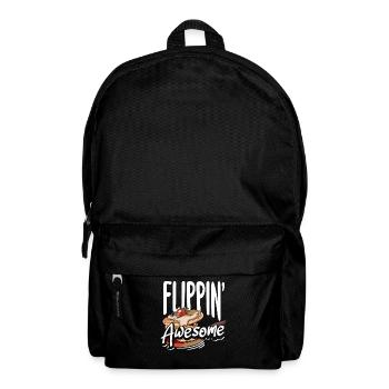 Pancakes Flippin' Awesome Breakfast - Backpack - black - Front
