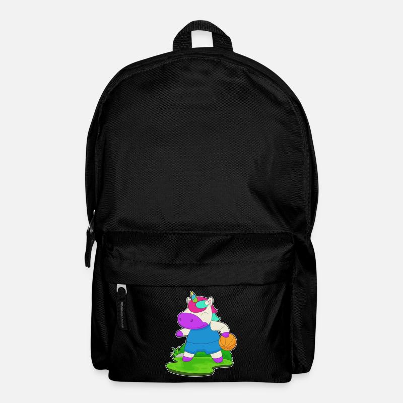 Licorne Basketteur Basketteur - Sac à dos - noir