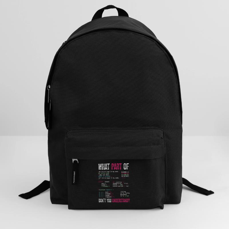 Programmierer Computercodierungssoftwareentwickler Rucksack