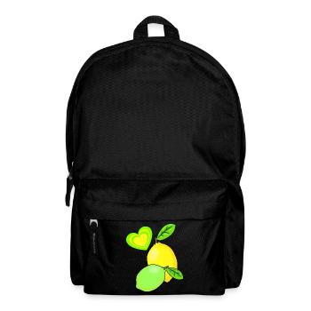 Lemon Lemons Fruits Fruit Fruit Summer - Backpack - black - Front