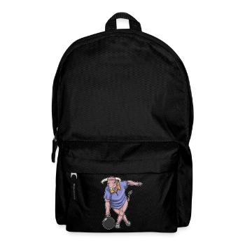 Bull Bowling Bowling Ball - Backpack - black - Front