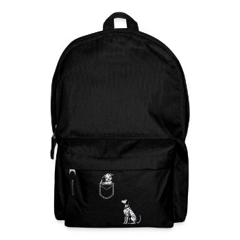 Dalmatiner Hunde Liebhaber Hundebesitzer - Rucksack - Schwarz - Vorne