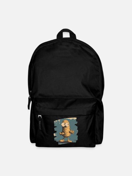 Erdnuss - Rucksack - Schwarz
