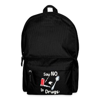 Say NO to drugs - Backpack - black - Front