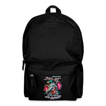 Wenn ihr mich sucht, ich bin am Rande des Wahnsinn - Rucksack - Schwarz - Vorne