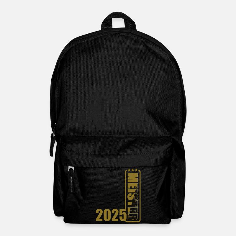 Meister 2025 - Rucksack - Schwarz