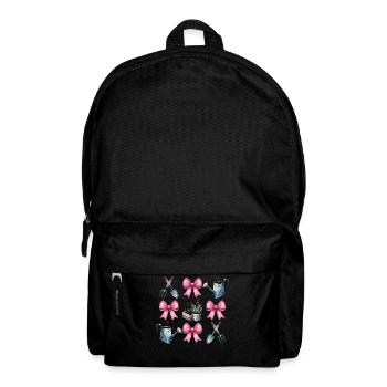 Coquette Bogen Gartenarbeit Gärtner Werkzeuge - Rucksack - Schwarz - Vorne