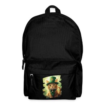 Chat de la Saint-Patrick - Sac à dos - noir - Devant