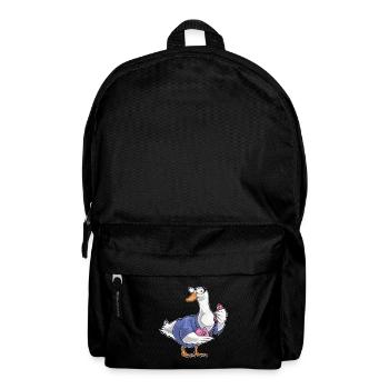Ente Sekretärin Telefon Büro - Rucksack - Schwarz - Vorne