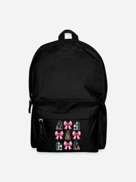 Coquette Bogen Tauchen Mama Taucher Schnorchel - Rucksack - Schwarz