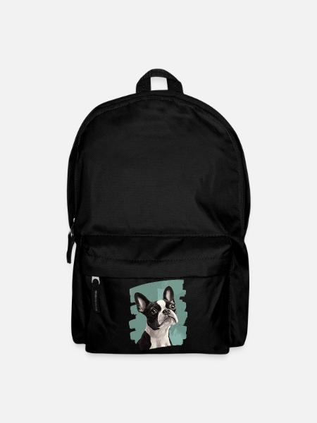 Boston Terrier - Rucksack - Schwarz