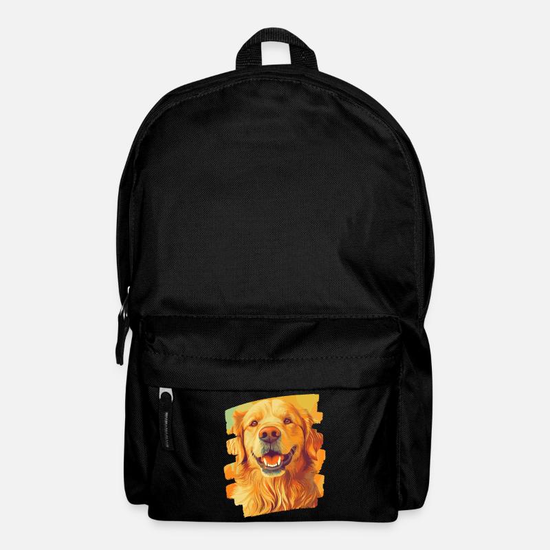 Golden Retriever - Rucksack - Schwarz