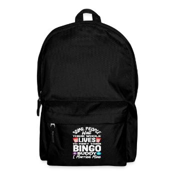 Bingo Player I Married Mine - Backpack - black - Front