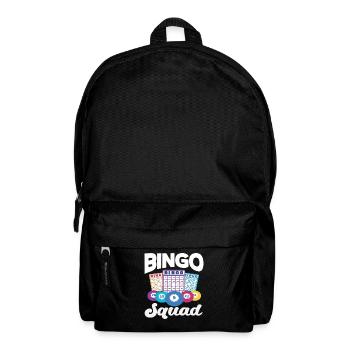 Bingo Squad Players Team Bingo Fans - Backpack - black - Front