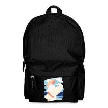 Surfer - Rucksack - Schwarz - Vorne