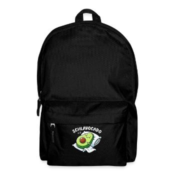 Schlavocado Avocado Sleep Lover Kawaii Avocado - Backpack - black - Front