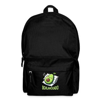 Schlavocado Avocado Sleep Lover Kawaii Avocado - Backpack - black - Front